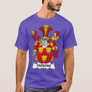 Parsons Coat of Arms Family Crest  T-Shirt