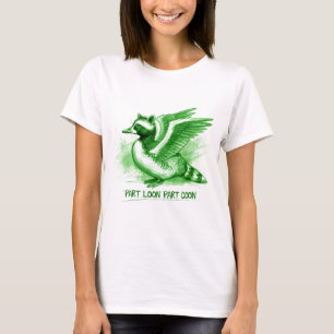 Part Loon Part Coon Hybrid Creature T-Shirt