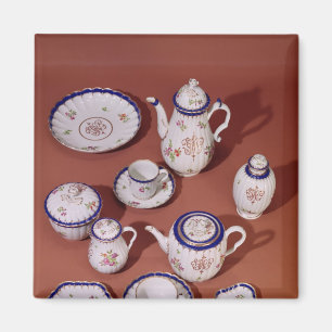 Part of a Worcester monogrammed tea service Magnet