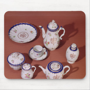 Part of a Worcester monogrammed tea service Mouse Pad