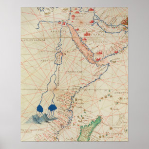 Part of Africa Atlas of the World Poster