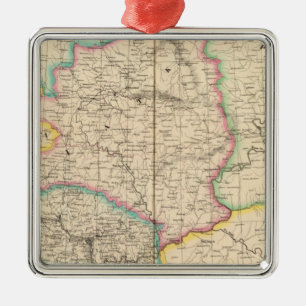 Part of European Russia 11 Metal Tree Decoration