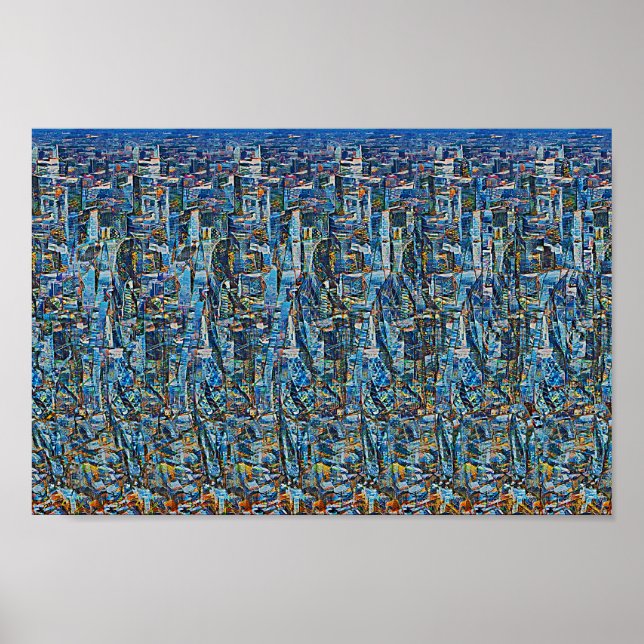 Part of London  - Hidden 3D print (Front)