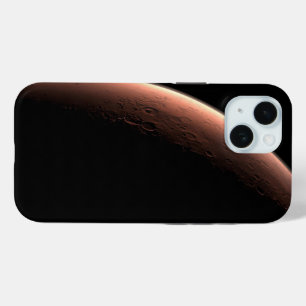 Part Of Mars At The Boundary Of Light And Dark. iPhone 15 Case
