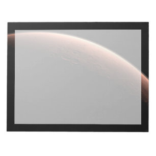 Part Of Mars At The Boundary Of Light And Dark. Notepad