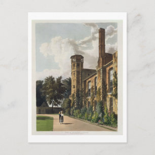 Part of St. Peter's College (Peterhouse) from the Postcard