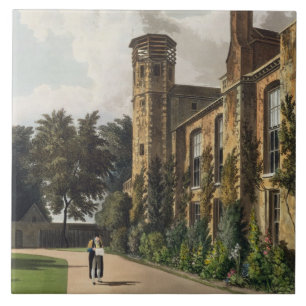 Part of St. Peter's College (Peterhouse) from the Tile