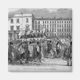 Part of the Chartist Procession Magnet