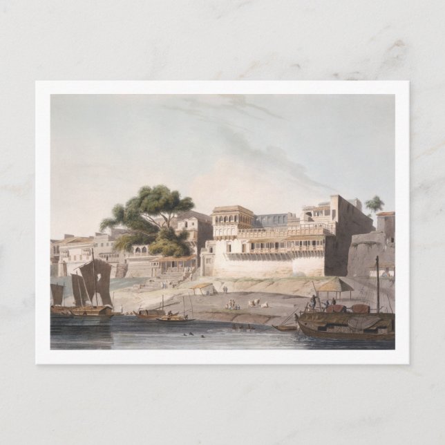 Part of the City of Patna, on the River Ganges, pl Postcard (Front)