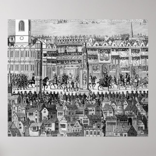 Part of the Coronation Procession Poster (Front)