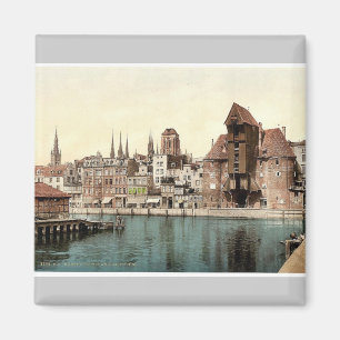 Part of the Kranthor, Danzig, West Prussia, German Magnet