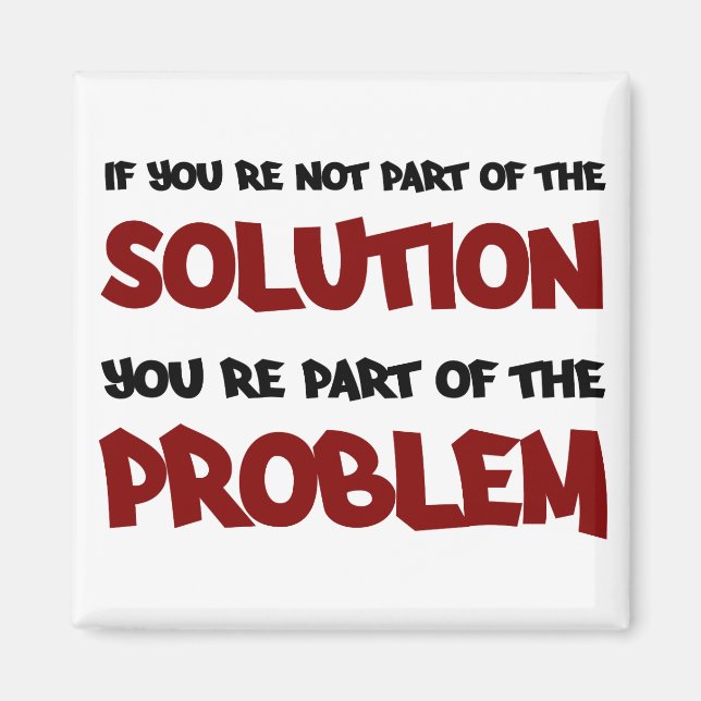 Part of the Solution magnet (Front)