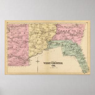 Part of West Chester County, New York Poster