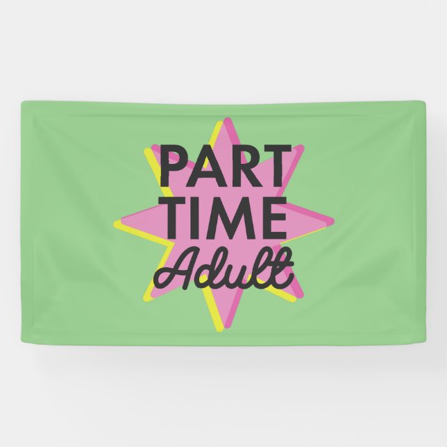 Part-time Adult Banner (Horizontal)