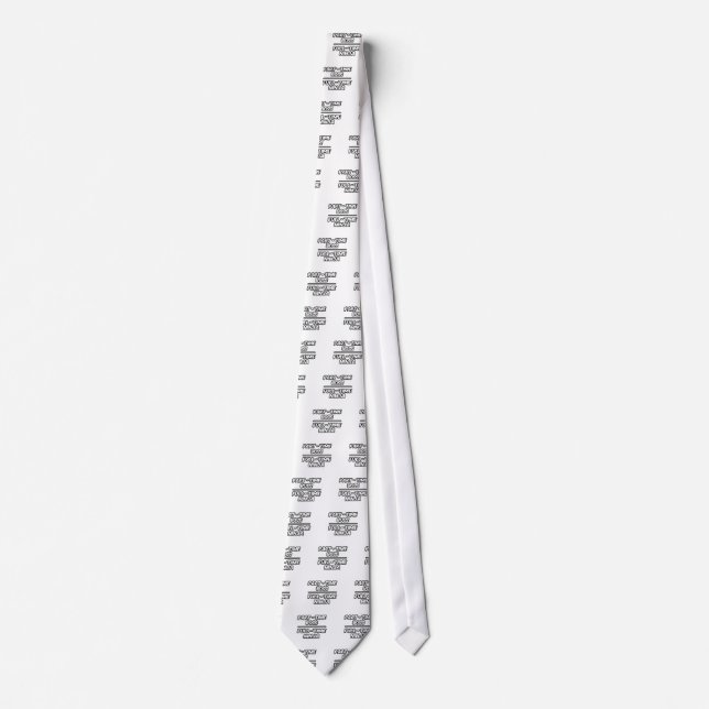 Part-Time Boss...Full-Time Ninja Tie (Front)