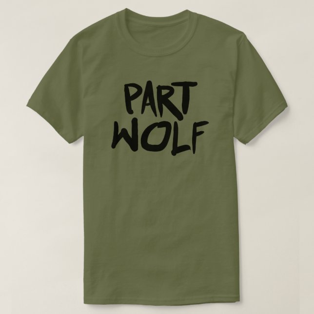 PART WOLF T-Shirt (Design Front)