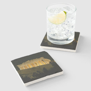 Parthenon 2 stone coaster