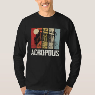 Parthenon Acropolis Athens Greek City Greece Ruin T-Shirt