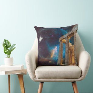 Parthenon Acropolis Greece Meets Space Cushion