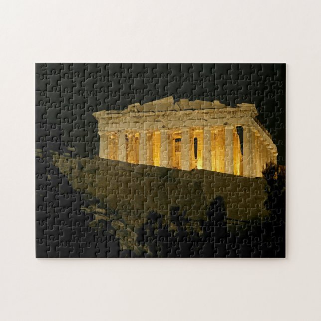 Parthenon at Night Jigsaw Puzzle (Horizontal)