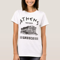 Parthenon - Athens - Greek (black)
