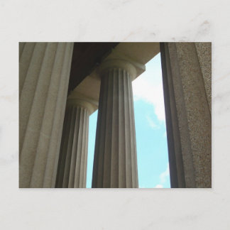 Parthenon Columns Nashville TN Postcard