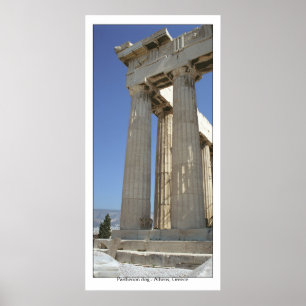 Parthenon dog poster