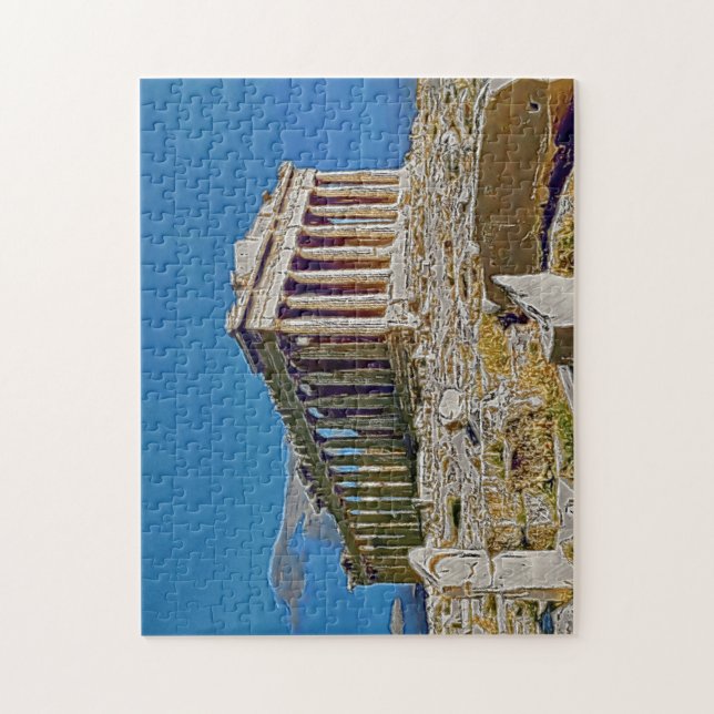 Parthenon in Greece Jigsaw Puzzle (Vertical)