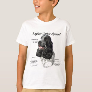 Parti English Cocker Spaniel History T-Shirt