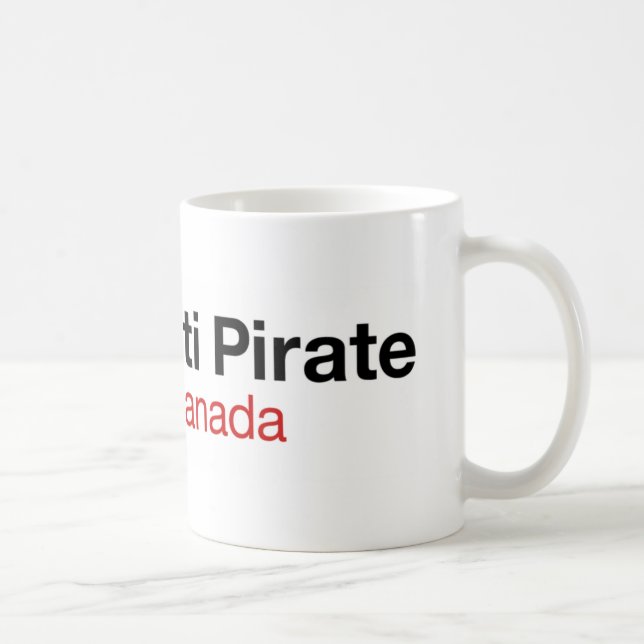 Parti Pirate du Canada Coffee Mug (Right)