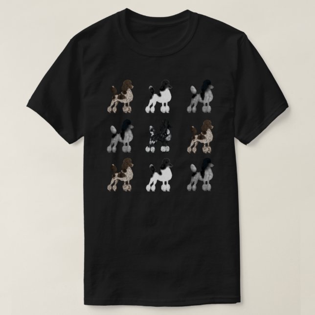 Parti Poodle Parade Classic T-Shirt.png T-Shirt (Design Front)
