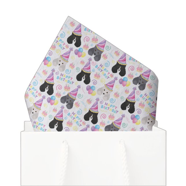 Parti Poodle Tissue Paper (Creator Uploaded)
