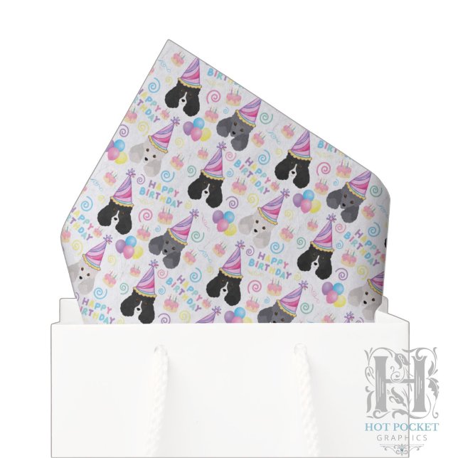 Parti Poodle Tissue Paper (Creator Uploaded)