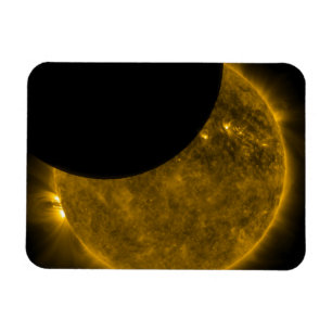 Partial Eclipse of the Sun Magnet