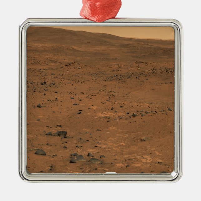 Partial Seminole panorama of Mars Metal Ornament (Front)