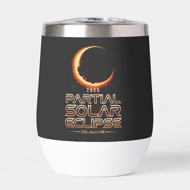 Partial Solar Eclipse New Jersey 2025 (Front)