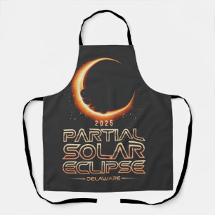 Partial Solar Eclipse New Jersey 2025 Apron
