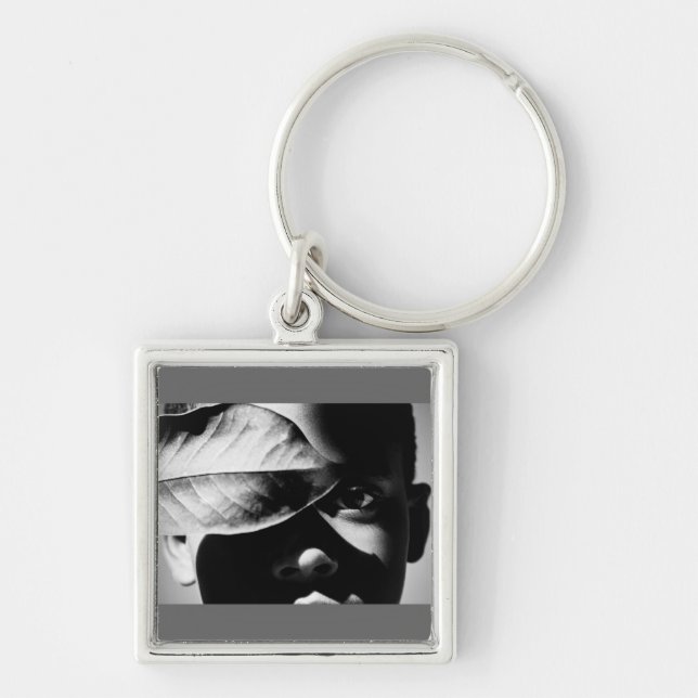 partial to red key ring (Front)