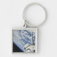 Partial view of Space Shuttle Endeavour