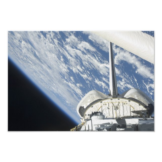 Partial view of Space Shuttle Endeavour Photo Print (Front)