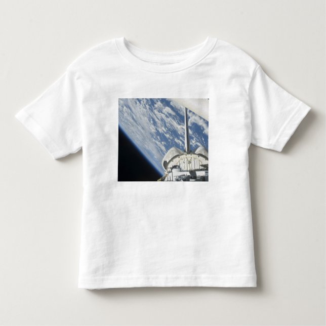 Partial view of Space Shuttle Endeavour Toddler T-Shirt (Front)