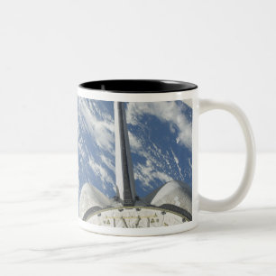 Partial view of Space Shuttle Endeavour Two-Tone Coffee Mug