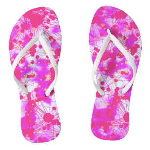 Partical Pinks Print Design Thongs