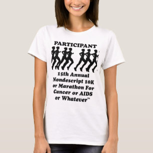 Participant Nondescript 10K Marathon T-Shirt
