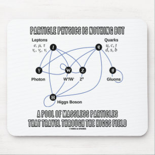 Particle Physics Is Nothing But A Pool Of Massless Mouse Pad