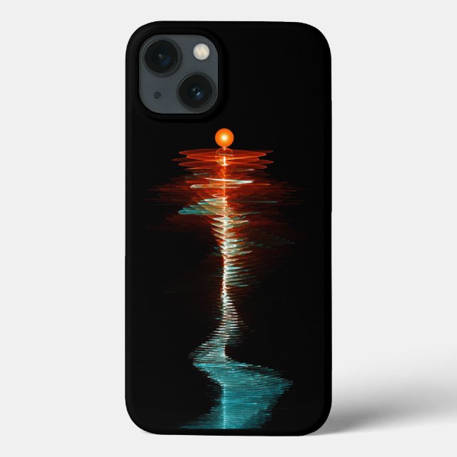 Particle-Wave Duality Case-Mate iPhone Case (Back)