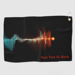 Particle-Wave Duality Golf Towel