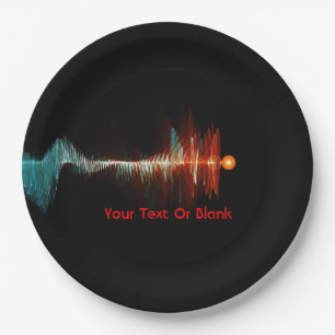 Particle-Wave Duality Paper Plate