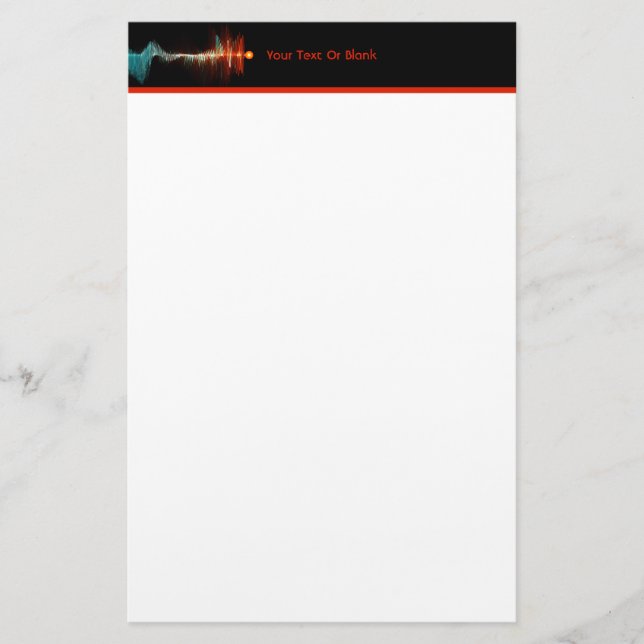 Particle-Wave Duality Stationery (Front)