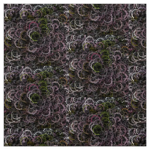 particleArt Floral 1 Fabric